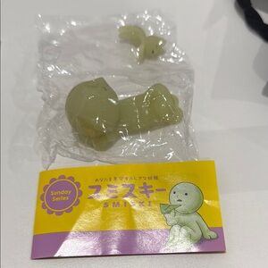 Sunday Series Smiski Sunbathing with Cat